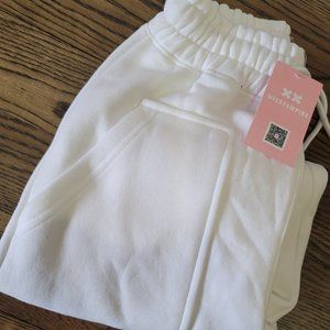 Missy Empire White Sweats